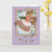 Geburtstags-Segen Karte (Gelbe Blume)