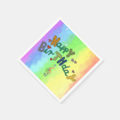 Geburtstags serviette (Ecke)