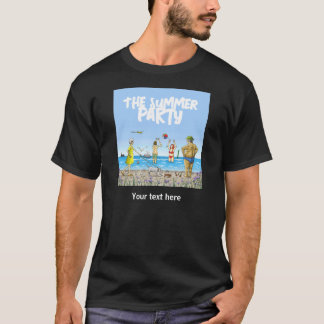 Geburtstags-Sommer-Strandparty T-Shirt