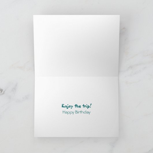 Geburtstags-Statue Karte (Innenseite)