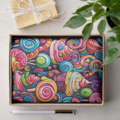 Geburtstags-Süßigkeiten Seidenpapier (Geschenk)