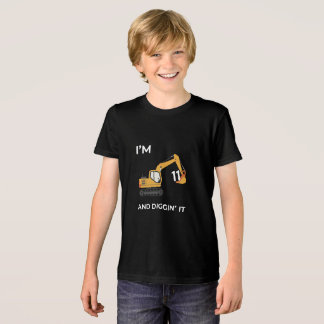 Geburtstags-T-Shirt "Diggin' It" | T-Shirt für jed Tri-Blend Shirt