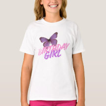 Geburtstags-T-Shirt für Mädchen