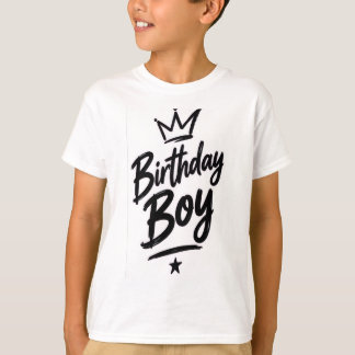 Geburtstags-T-Shirt für Teenager-Jungen T-Shirt
