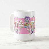 Geburtstags-Tasse Kaffeetasse (Vorderseite Links)