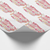 Geburtstags-Tee Geschenkpapier (Ecke)