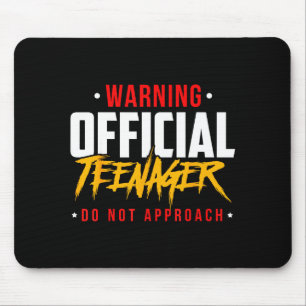 Geburtstags-Teenager Teenager Nicht Annähern Mousepad