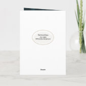 Geburtstags-Textnachricht des Hundes Karte (Rückseite)