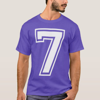 Geburtstags-Varsity-Sportseam-Jersey-Freund Nummer T-Shirt