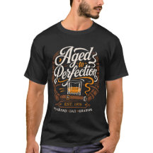 Geburtstags-Vater Whiskey im Alter von Perfektion