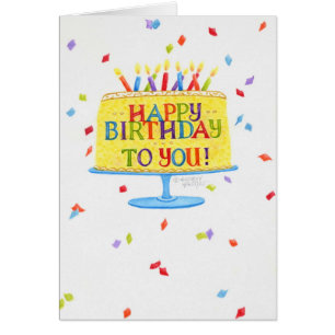 Geburtstags viel Glück zum Geburtstag!