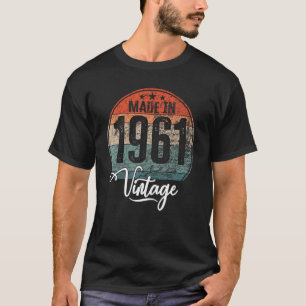 Geburtstags-Vintage-Geburtsjahr 1961 Geburtstag Ge T-Shirt