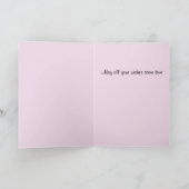 Geburtstags-Violets Karte (Innenseite)