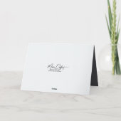 Geburtstags Wellness-Center Handtücher mit Magnoli Karte (Rückseite)