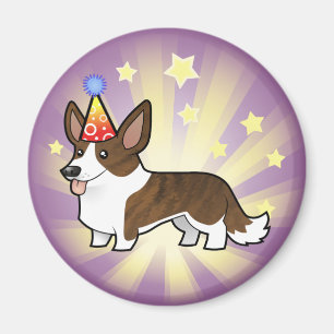 Geburtstags-Wolljacken-WaliserCorgi Magnet