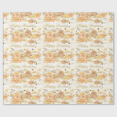 Geburtstags-Wrapping Papier glücklich Geburtstag Geschenkpapier (Flach)