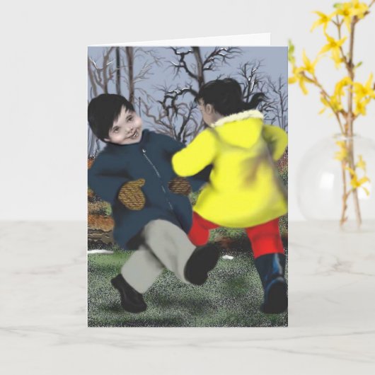 Geburtstags-Wünsche Karte (Gelbe Blume)