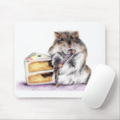 Geburtstags-Zeit (Hamster) Mousepad (Mit Mouse)