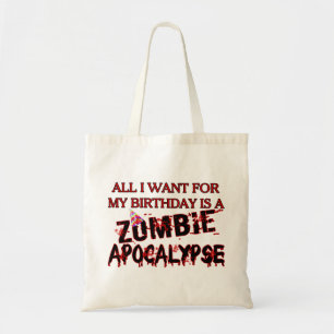 Geburtstags-Zombie-Apokalypse Tragetasche