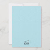 Geburtstags-Zug-Einladung Einladung (Rückseite)