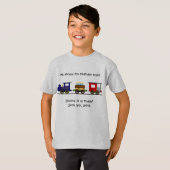 Geburtstags-Zug-Shirt T-Shirt (Vorne ganz)