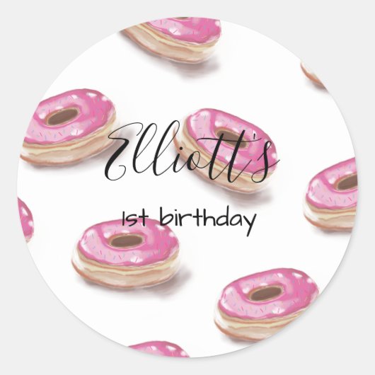 Geburtstagsaufkleber nicht verwenden runder aufkleber (Vorderseite)