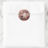 Geburtstagsaufkleber Runder Aufkleber (Tasche)