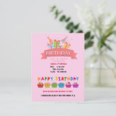 Geburtstagsausweis Einladung (Stehend Vorderseite)