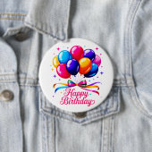 Geburtstagsballon Button (Beispiel)