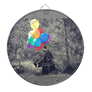 Geburtstagsballons Dartscheibe