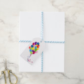 Geburtstagsballons Geschenkanhänger (Mit Garn)