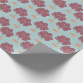 Geburtstagsballons Geschenkpapier (Ecke)
