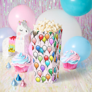 Geburtstagsballons Geschenkschachtel