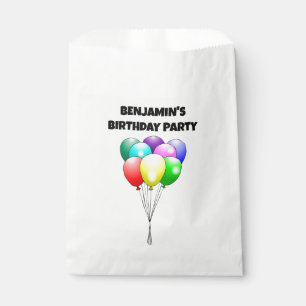 Geburtstagsballons Geschenktütchen