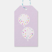 Geburtstagsballons, individuell anpassbare Geschen Geschenkanhänger (Rückseite)