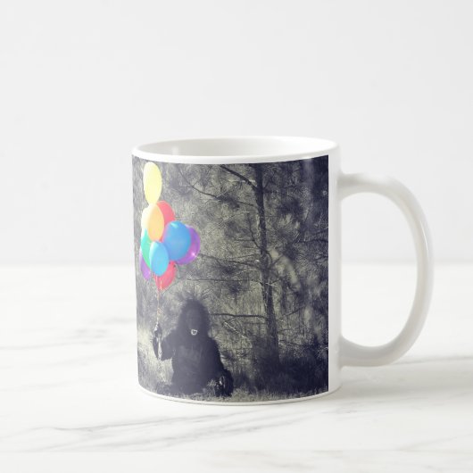 Geburtstagsballons Kaffeetasse (Rechts)