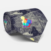Geburtstagsballons Krawatte (Gerollt)