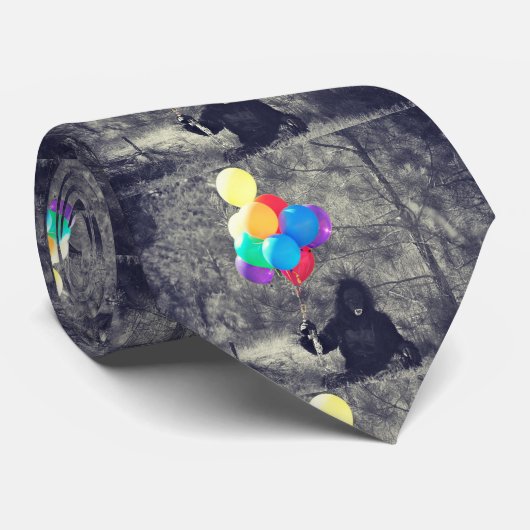 Geburtstagsballons Krawatte (Gerollt)