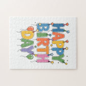 Geburtstagsballons Puzzle (Horizontal)