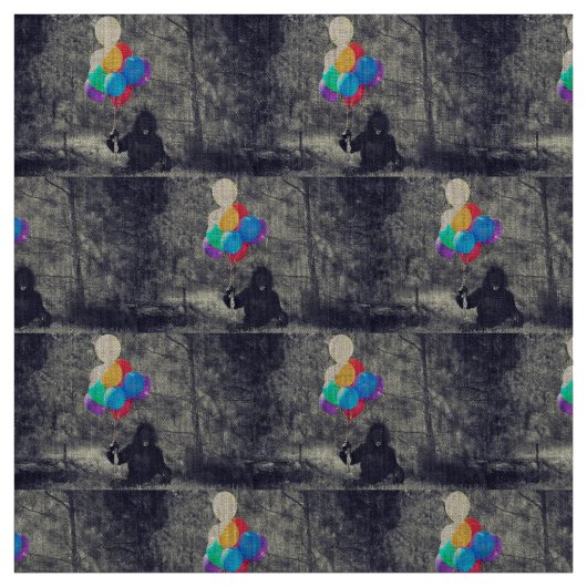 Geburtstagsballons Stoff (Muster)