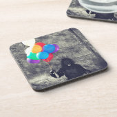 Geburtstagsballons Untersetzer (Linke Seite)