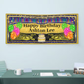 Geburtstagsbanner Banner (Messe)