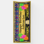 Geburtstagsbanner Banner (Vertikal)