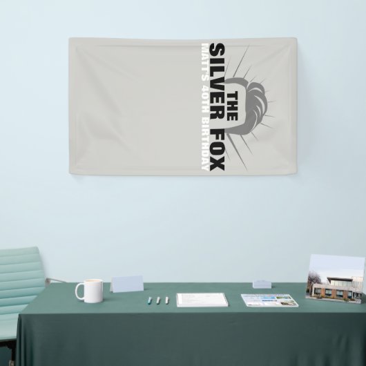 Geburtstagsbanner Banner (Messeveranstaltung)