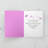 Geburtstagsbär der Mama Karte (Innenseite)