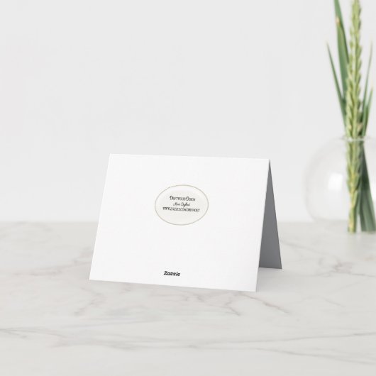 Geburtstagsbär in Dinghi Karte (Rückseite)