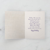 Geburtstagsbär und Balloons für Schwiegermutter-Ka Karte (Innenseite)