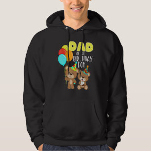 Geburtstagsbär Vater des Geburtstags Junge Party K Hoodie
