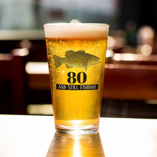 Geburtstagsbassangeln - Themed Party Glas