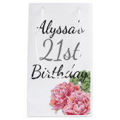 Geburtstagsbevorzugungstasche Kleine Geschenktüte (Vorderseite)